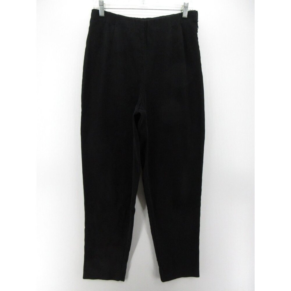 VINTAGE J Jill Pants 14 Mom Corduroy Mini Cords Pleated Cottage 90s